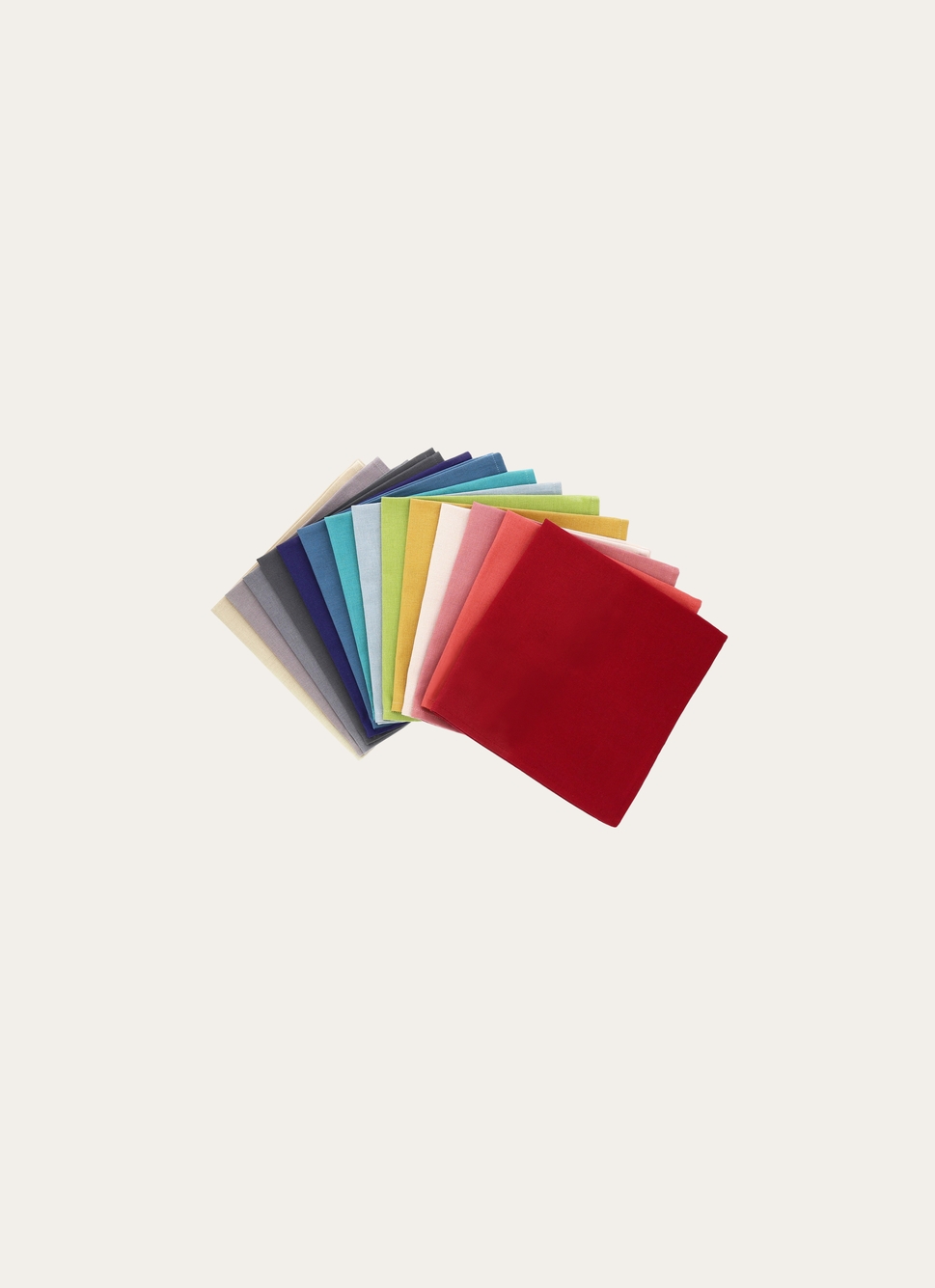 SERVIETTE DE TABLE UNIE EN COTON BORDEAUX