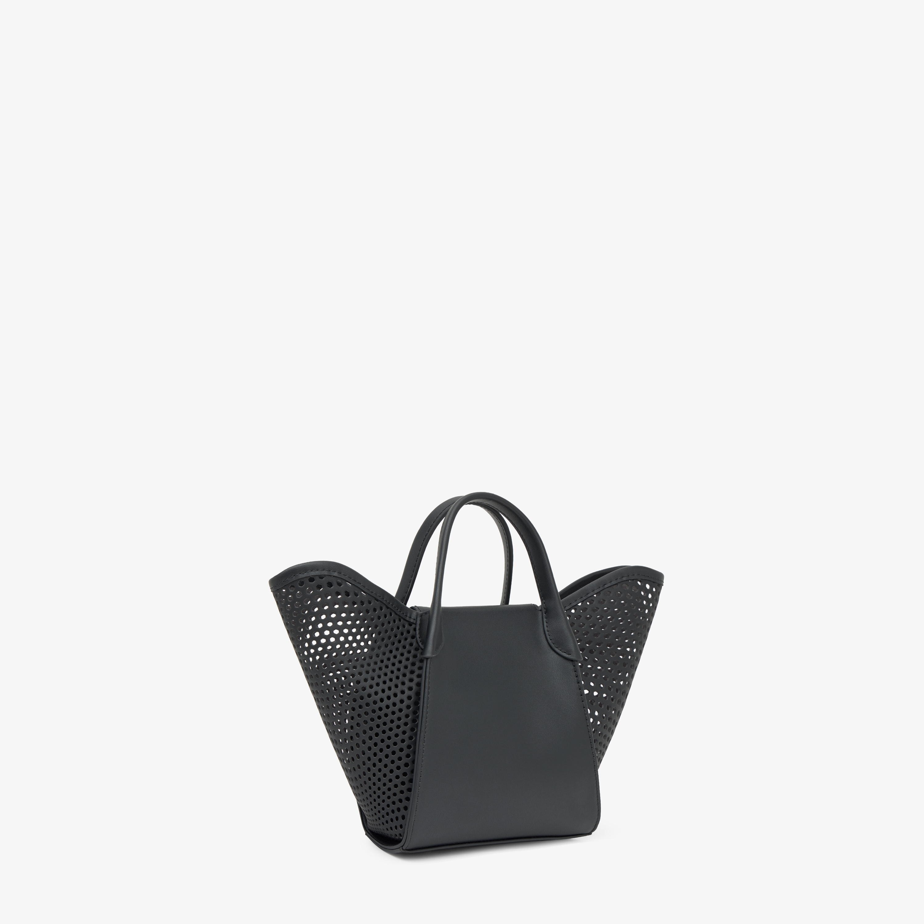 Capazo pequeño negro TOUS Tulip Cutout