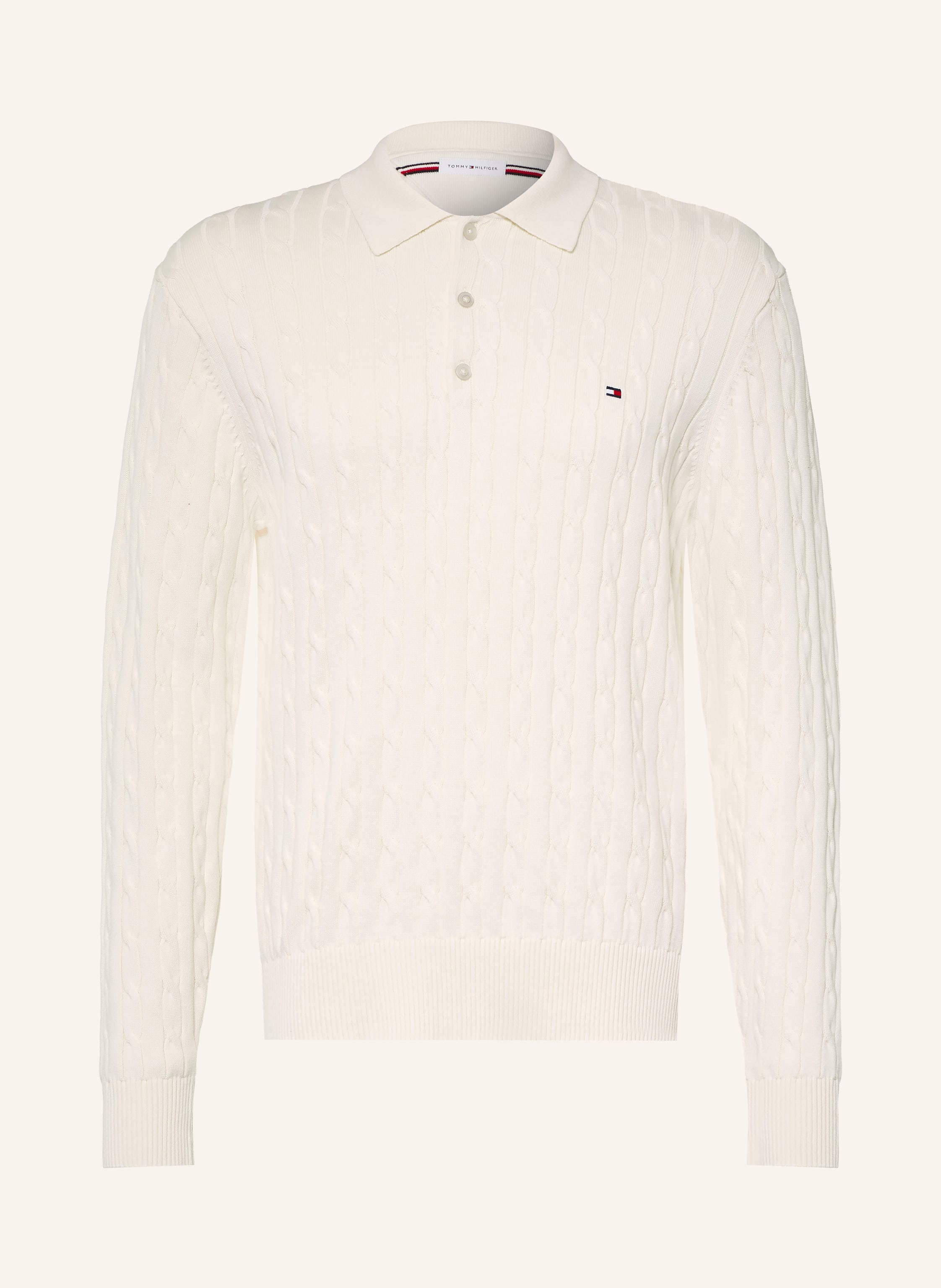TOMMY HILFIGER Strick-Poloshirt