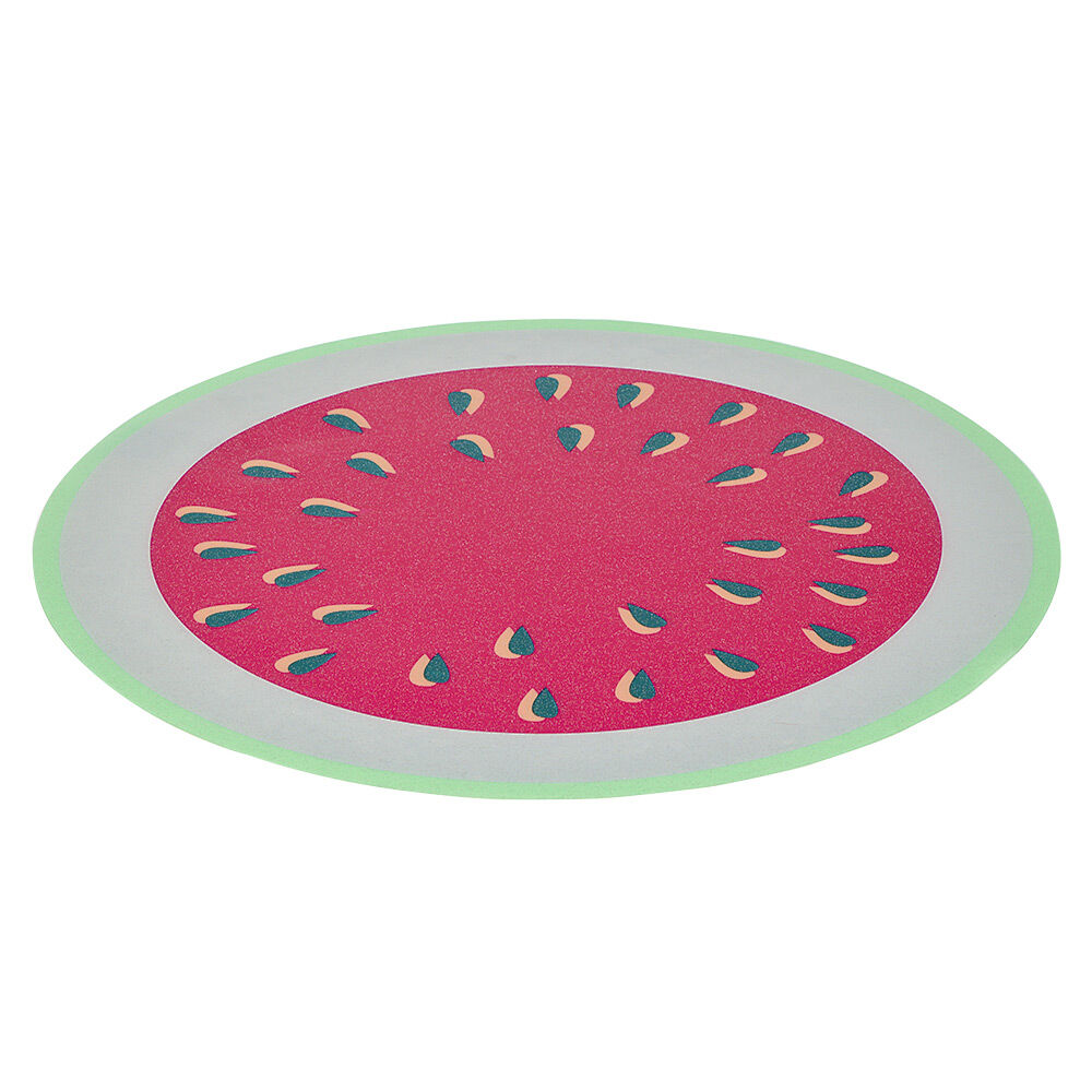 Set de table rond pastèque en pvc