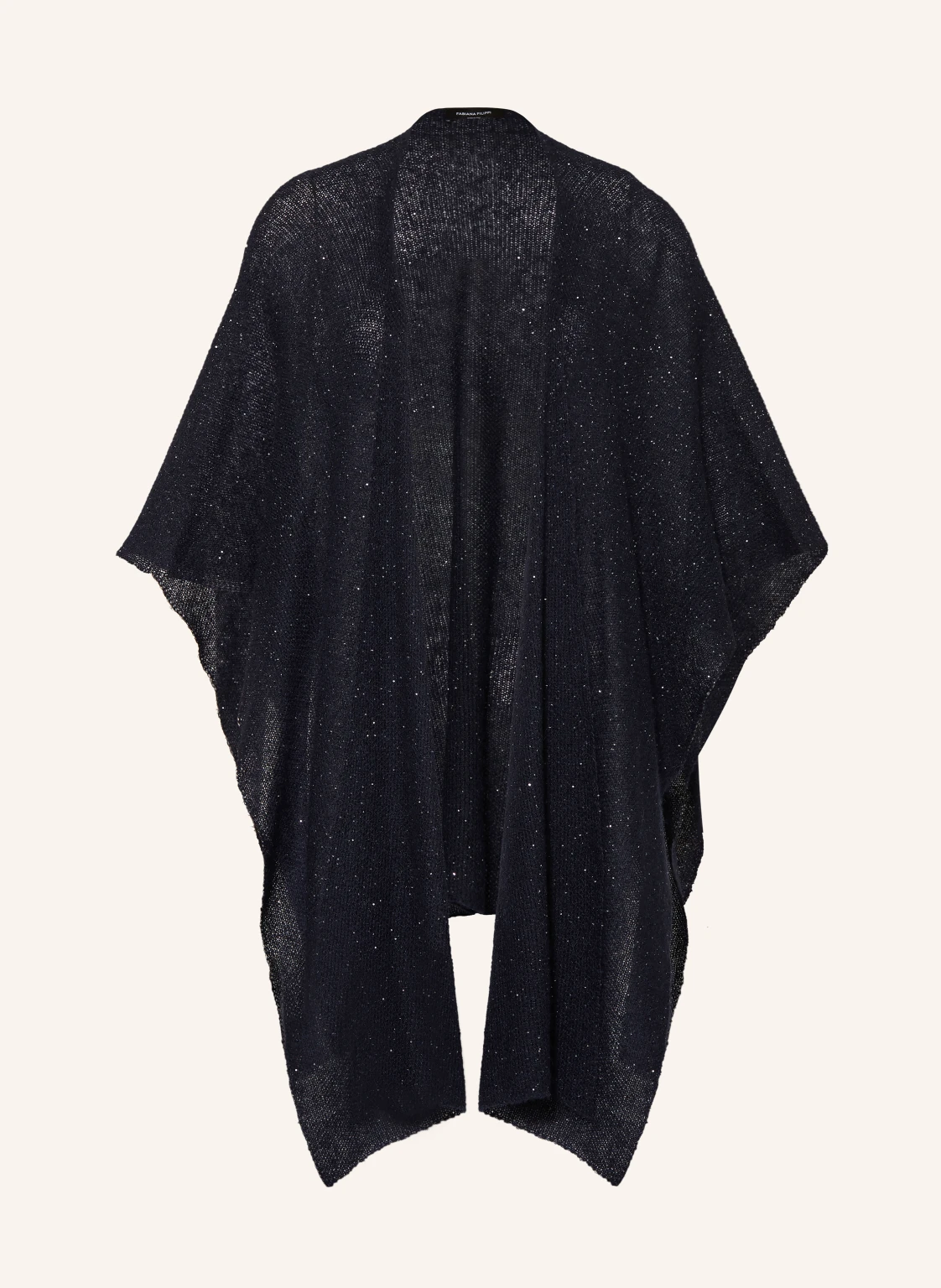 FABIANA FILIPPI Cape mit Pailletten