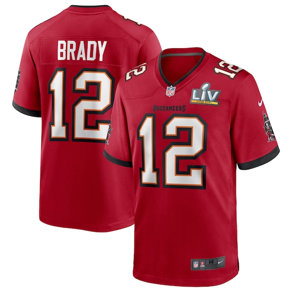 Tom Brady Tampa Bay Buccaneers Nike Super Bowl LV Bound Game Jersey - Red