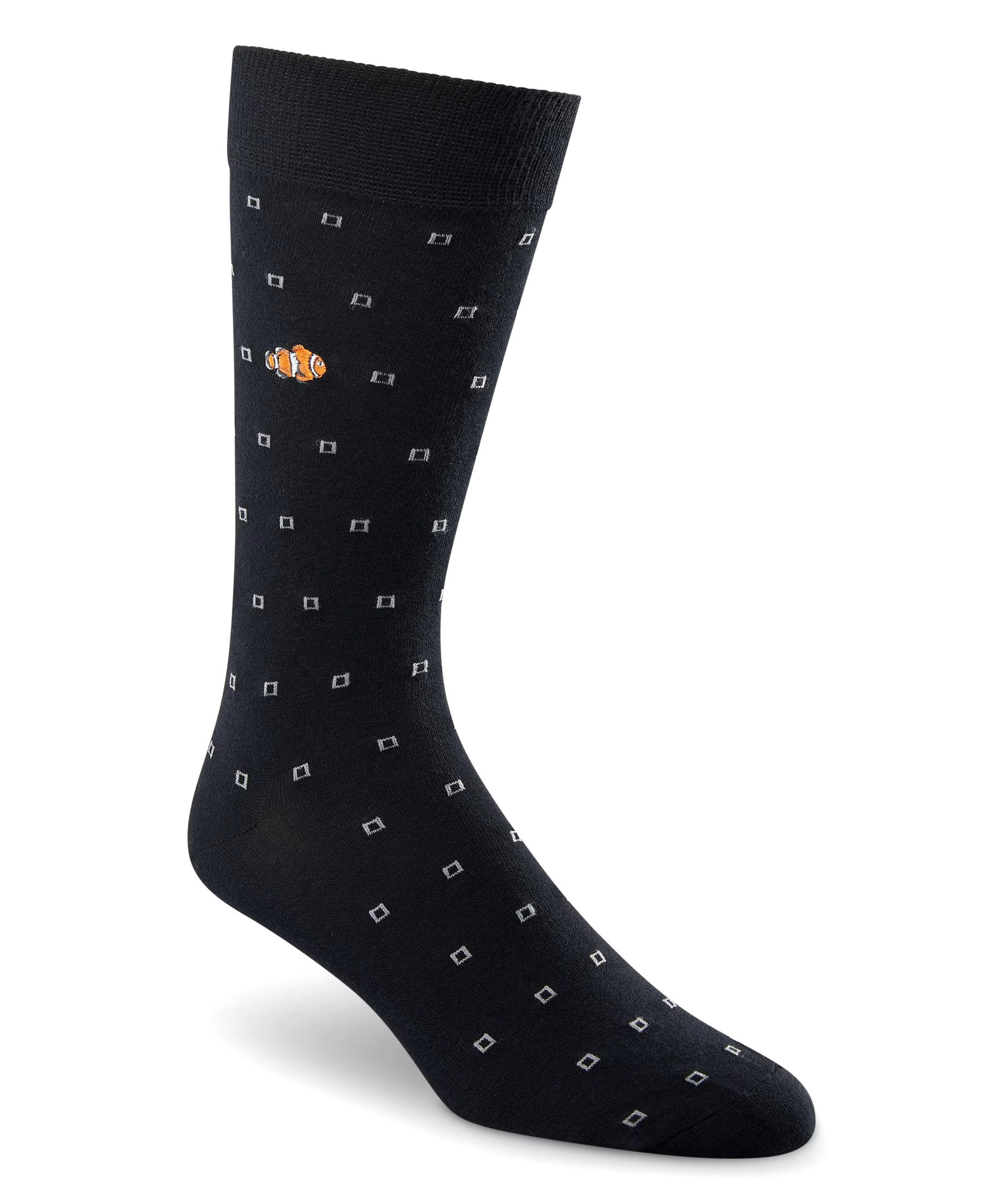 Denver Hayes Men's FRESHTECH® Casual Novelty Crew Socks