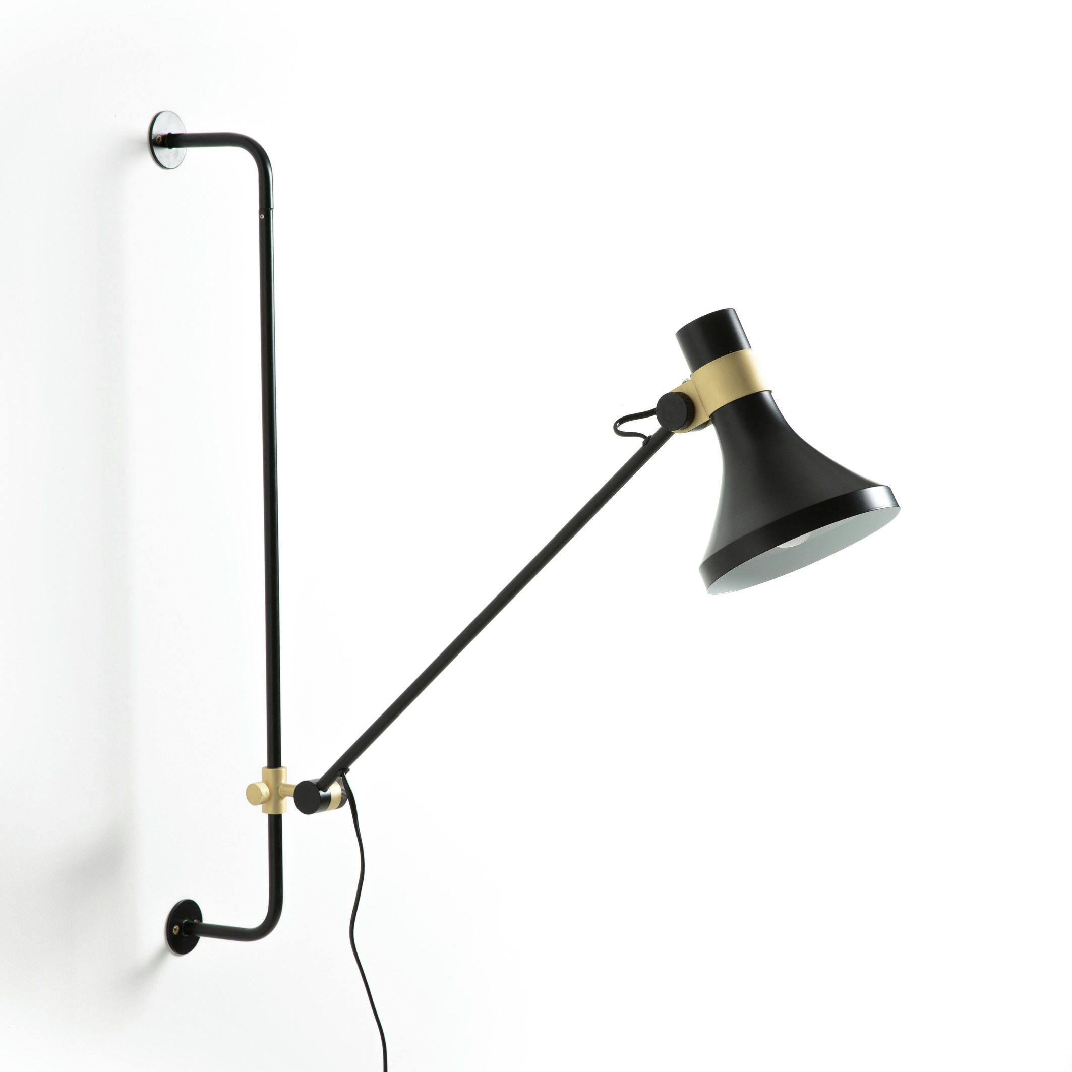 Applique métal acier laiton à bras articulé Jazzy