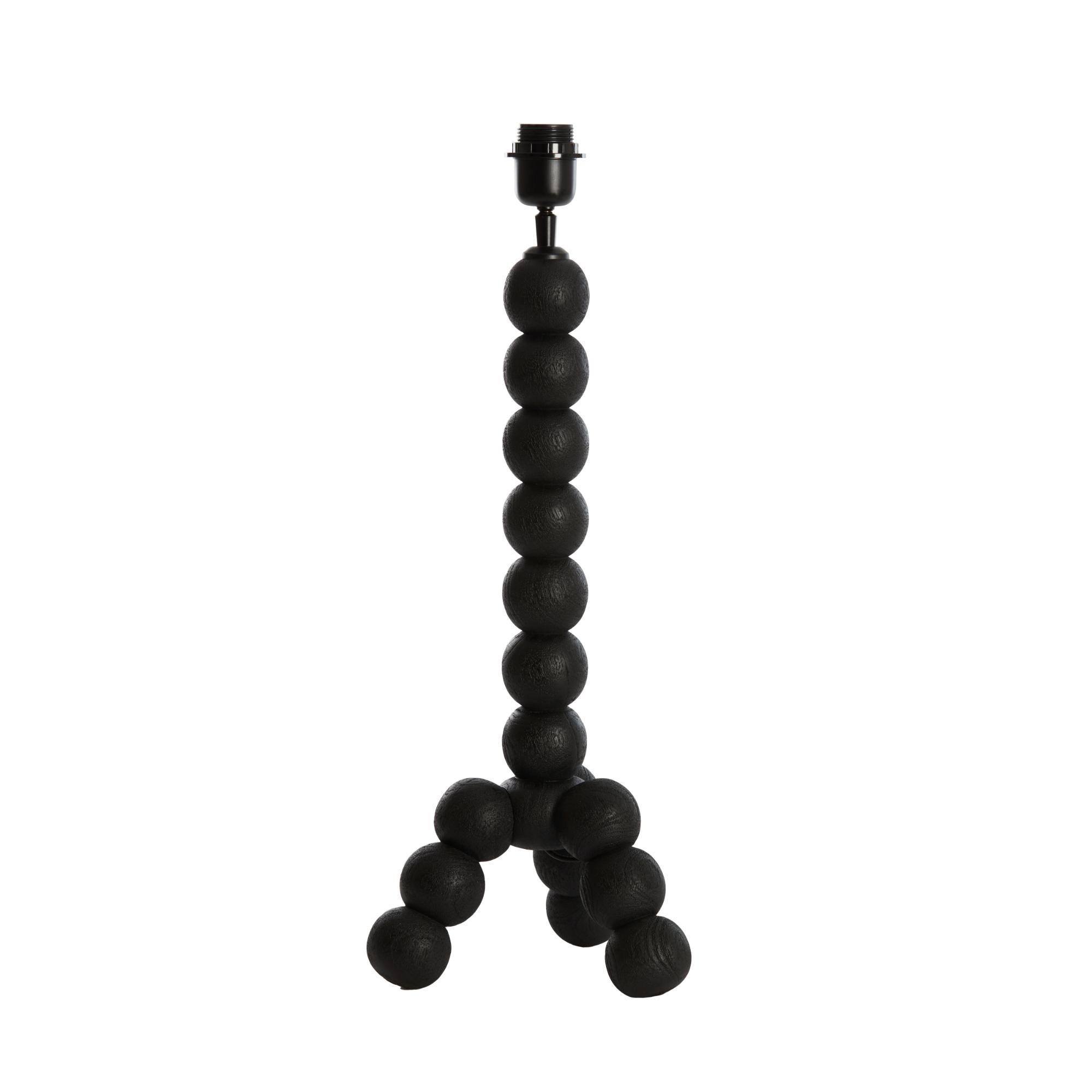 Light & Living lampvoet Veglio - zwart - 20x20x50cm