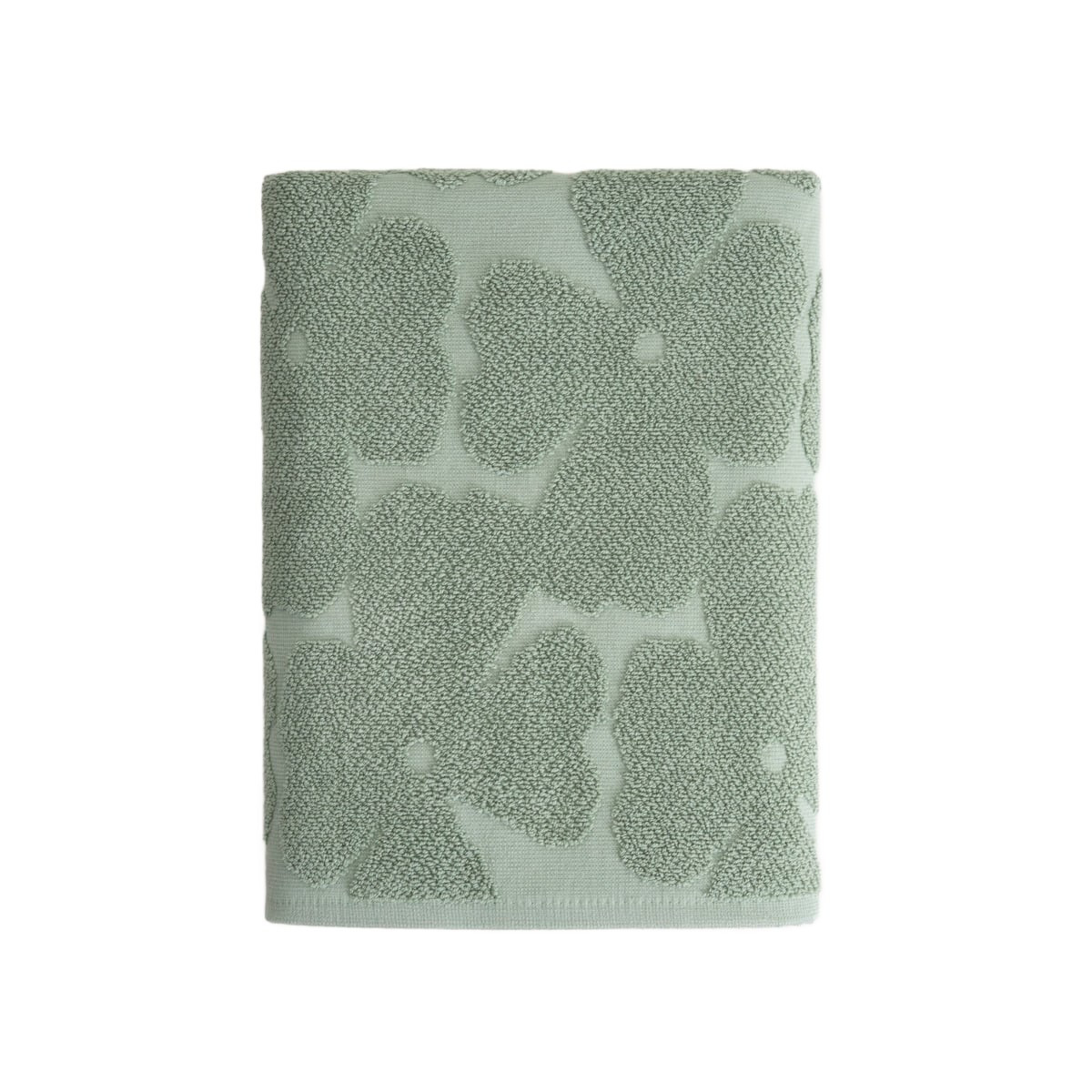 Ręcznik FLORES Pistacjowy żakardowy 70x130 cm HOMLA