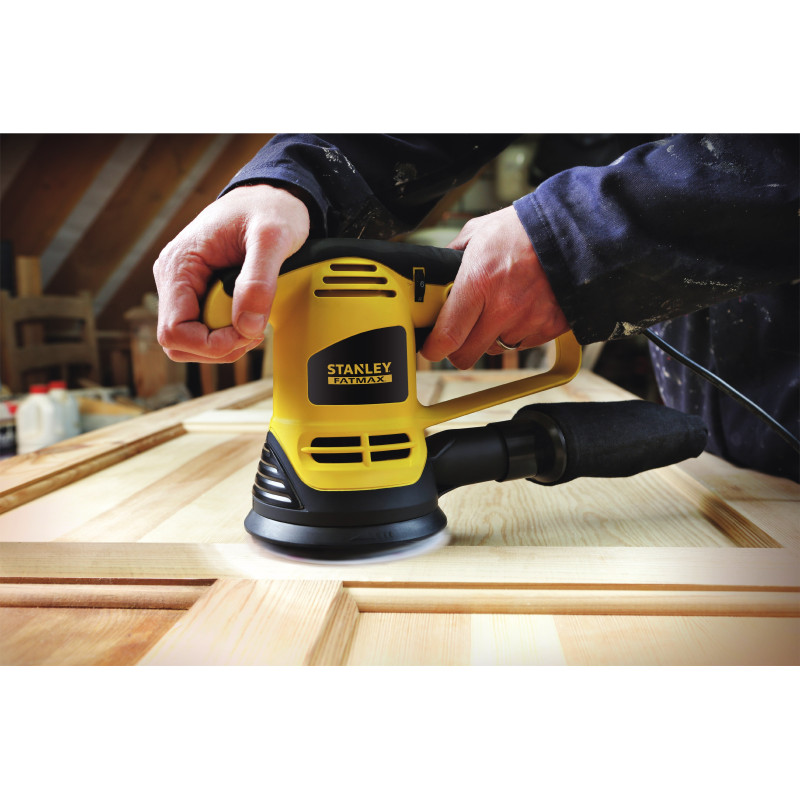 Ponceuse excentrique électrique FME440K-QS 480 W STANLEY FATMAX