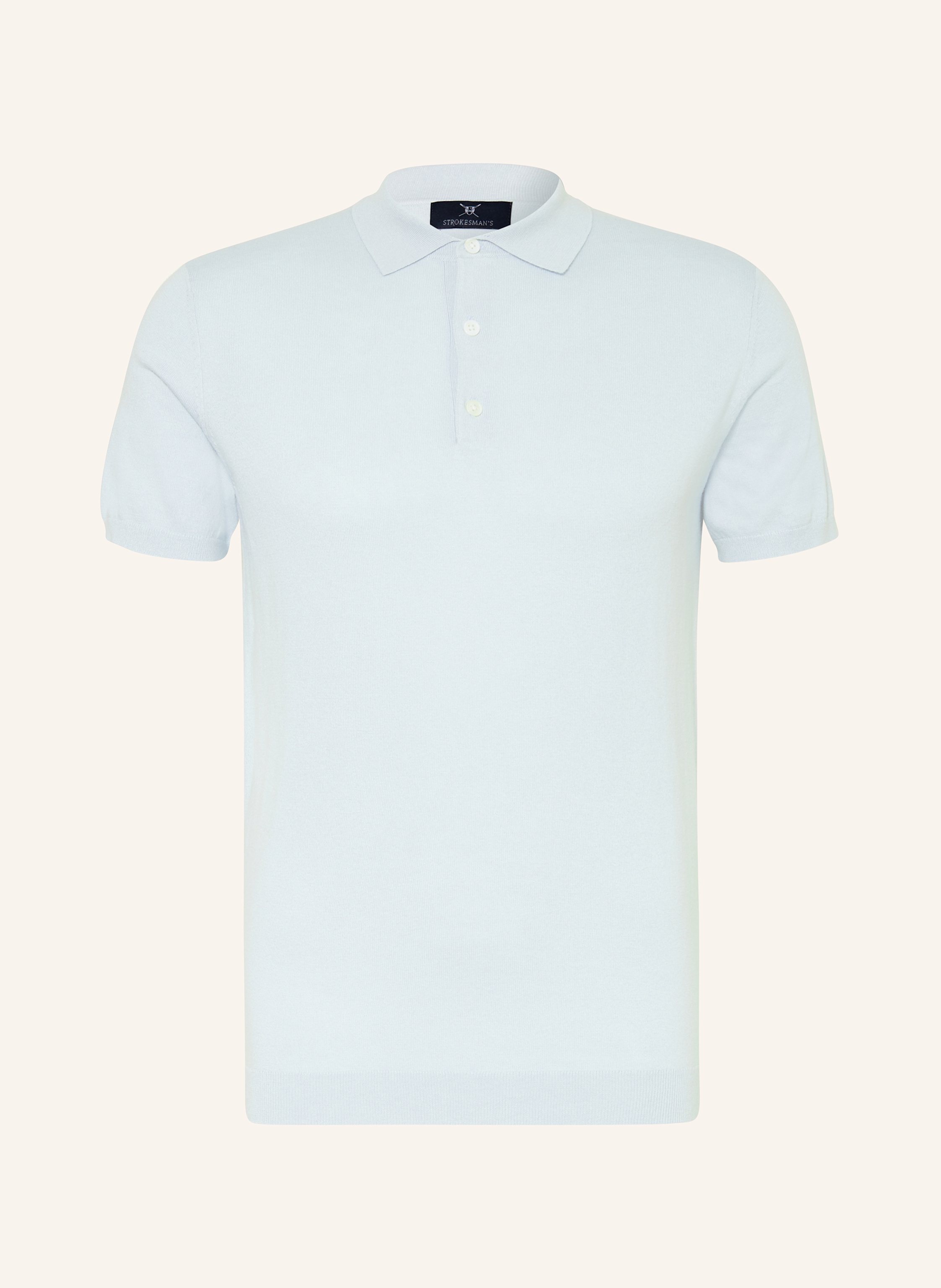 STROKESMAN'S Strick-Poloshirt