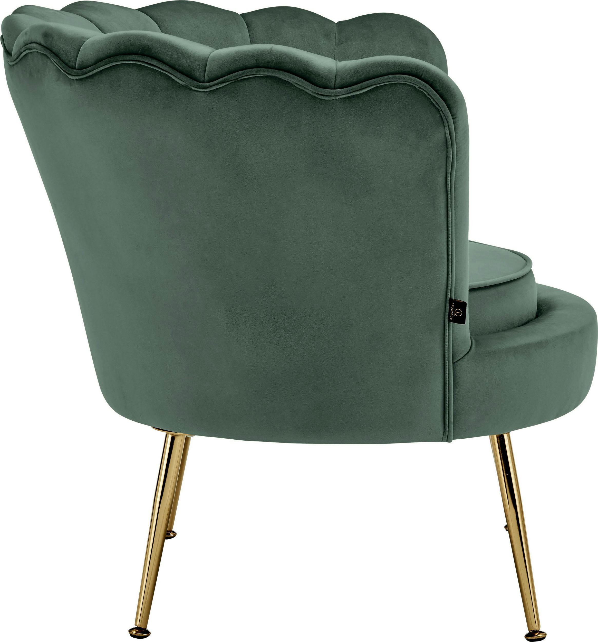 KELSEY - Fauteuil Vert foncé