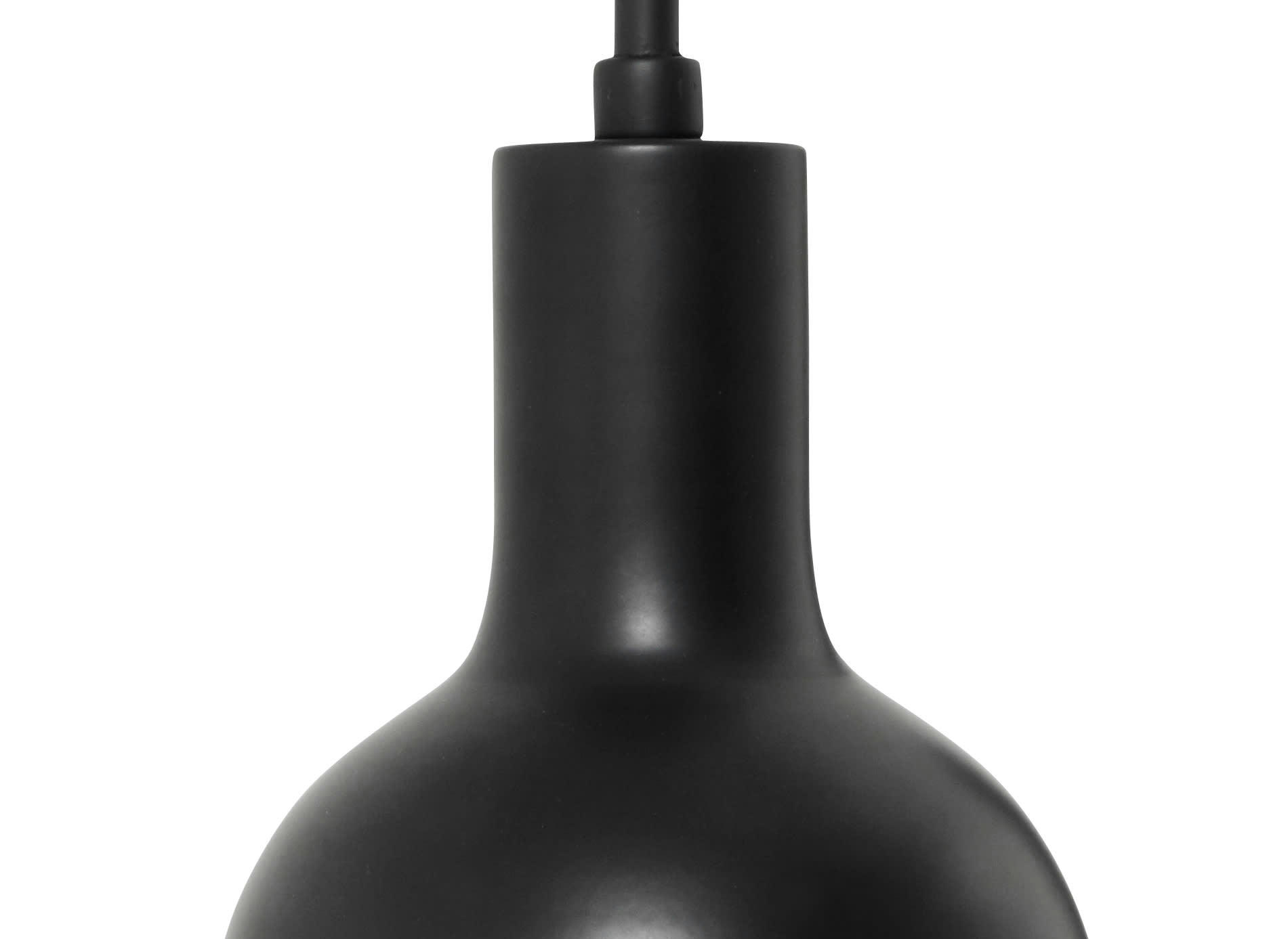 MARLON - Applique en métal noir