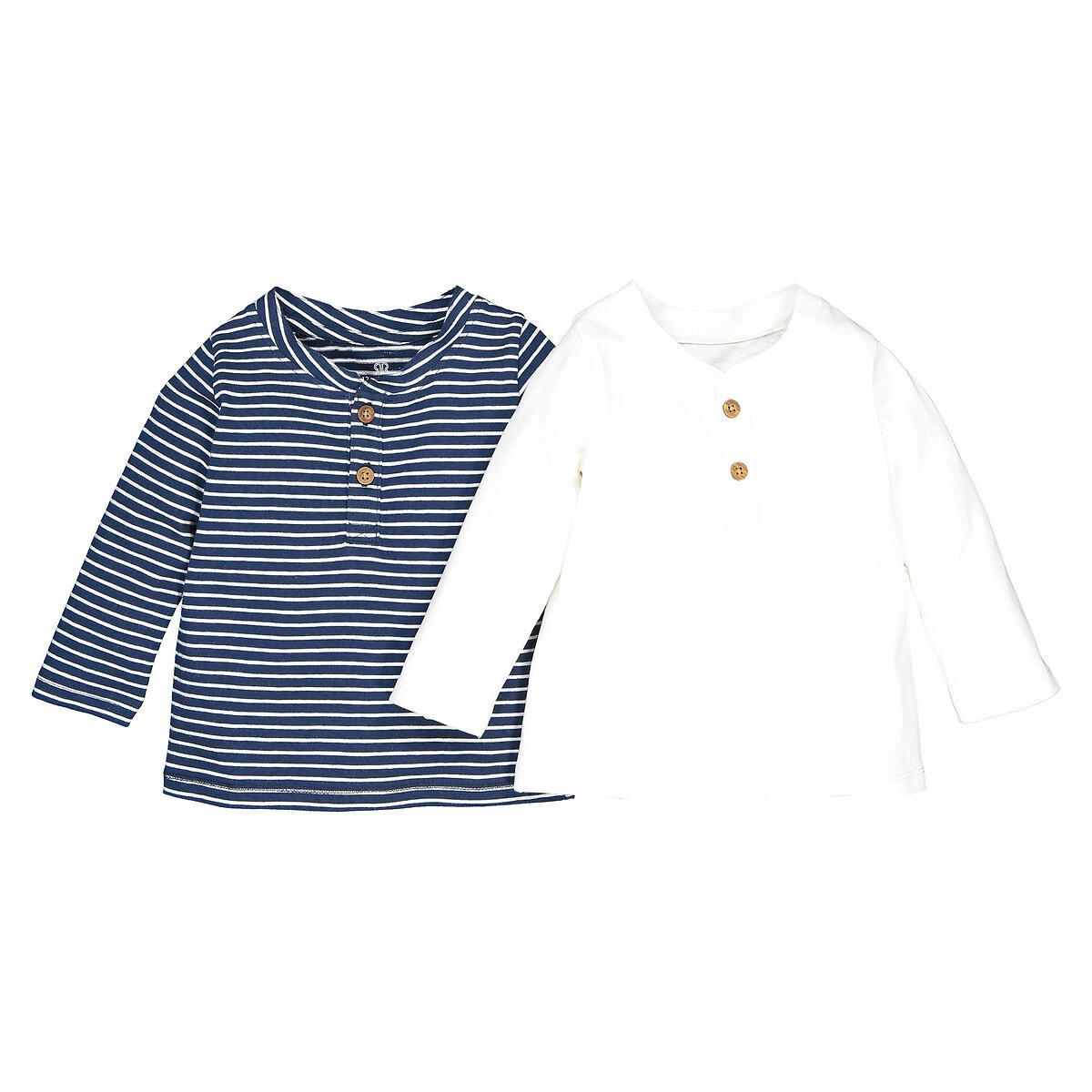 Lot de 2 T-shirts en coton bio