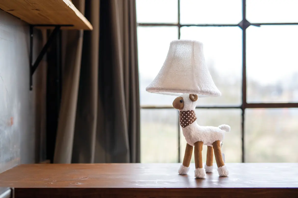LED Tischleuchte Wolle