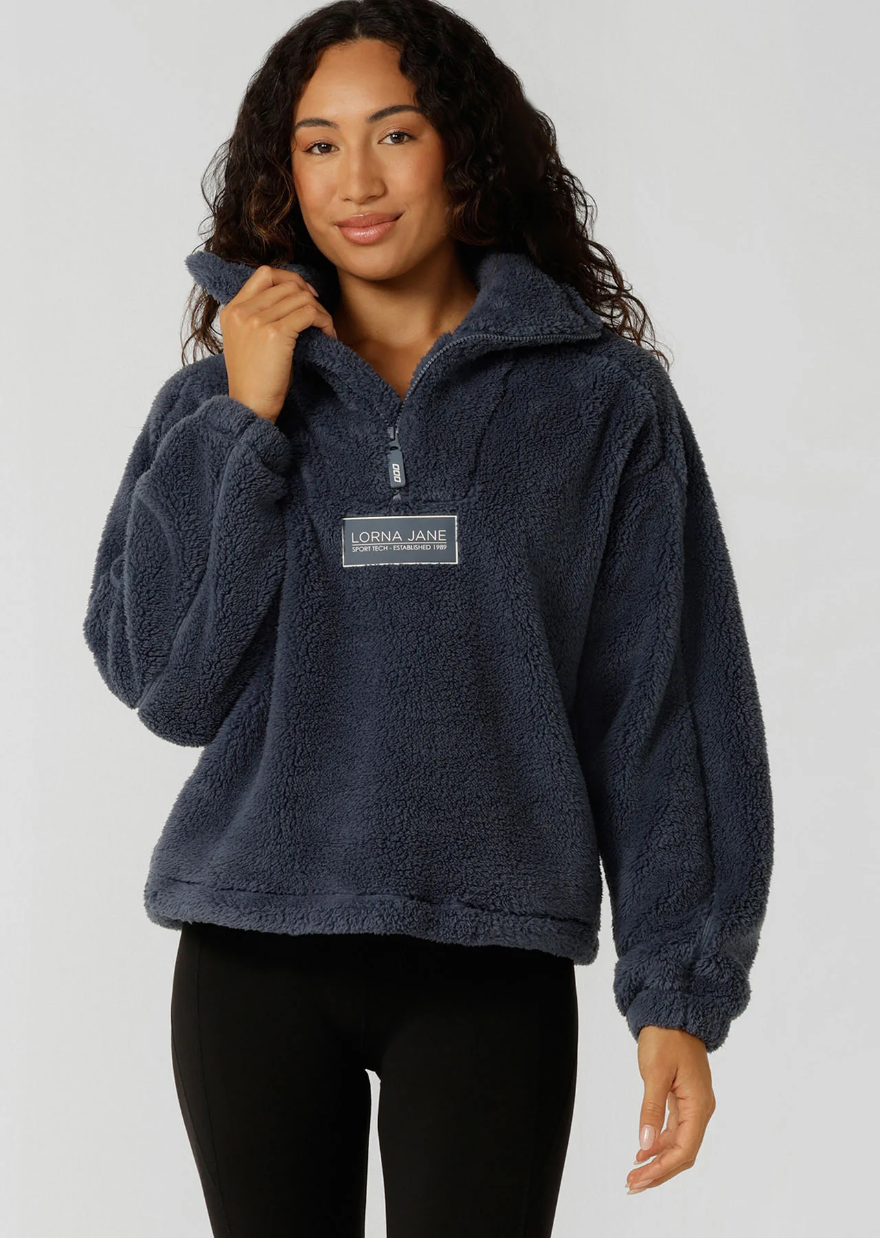 Everyday Teddy Quarter Zip Sweat