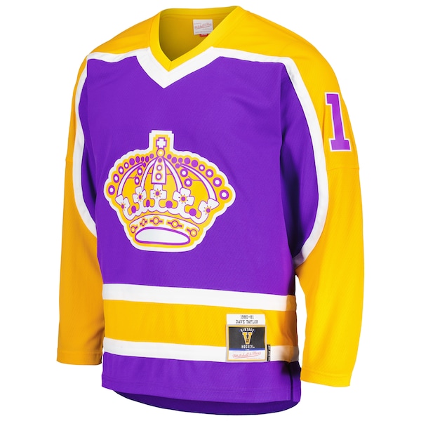 Dave Taylor Los Angeles Kings  1980/81 Blue Line Player Jersey - Purple