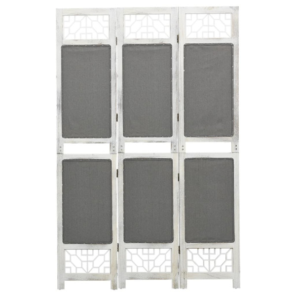 Parawan Dekoracyjny Składany Parawan Panelowy Szary 105 x 165 cm