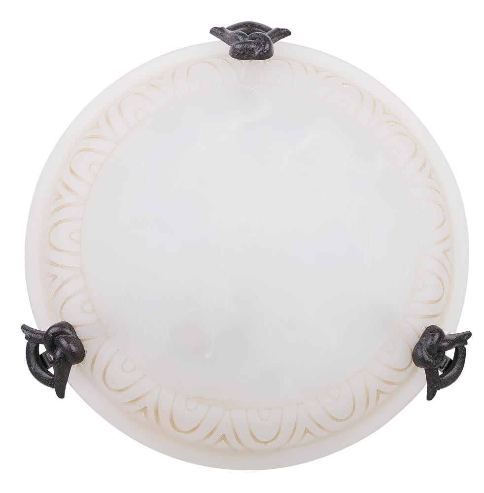 Plafonbrązowo-biały okrągły 30cm GIO 1xE27x40W IP20 Candellux
