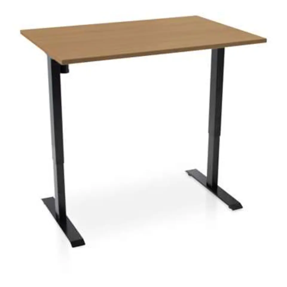 MRC EASY elektrisch ARBO zit-sta bureau - 120x80 cm - havanna