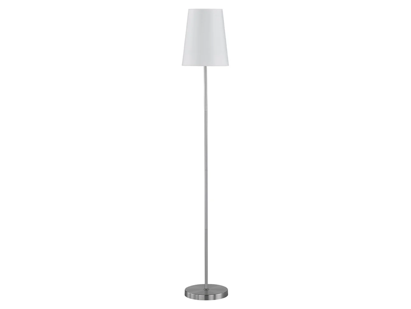 Lampa podłogowa Fyn stalowa biała