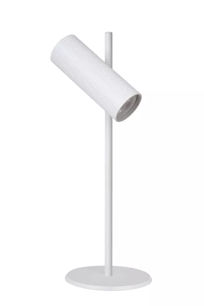 Lampka biurkowabiała Clubs 1xGU10x40W wys:42cm Lucide