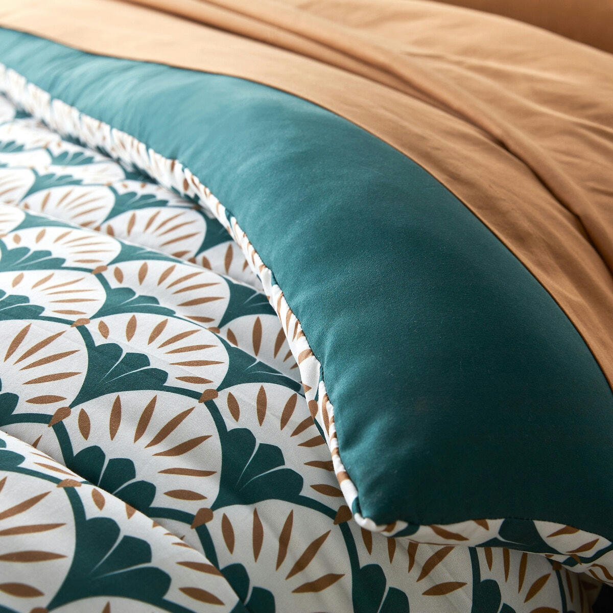 Couette imprimée microfibre, Milanor