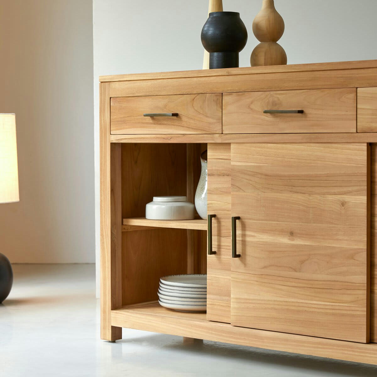 MAË - Buffet en teck 150 cm