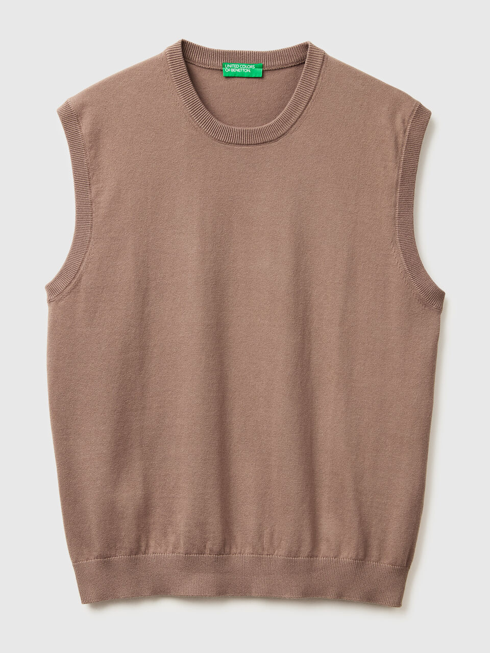 Vest in tricot cotton