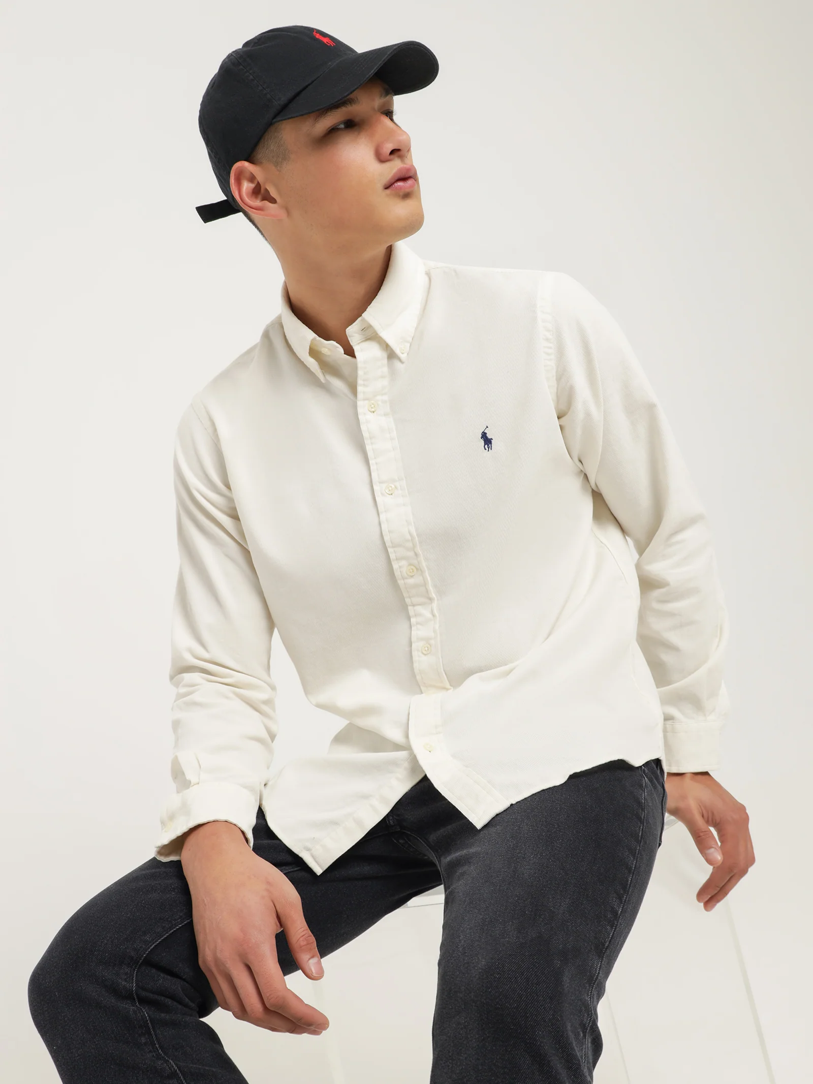 Polo Corduroy Long Sleeve Shirt