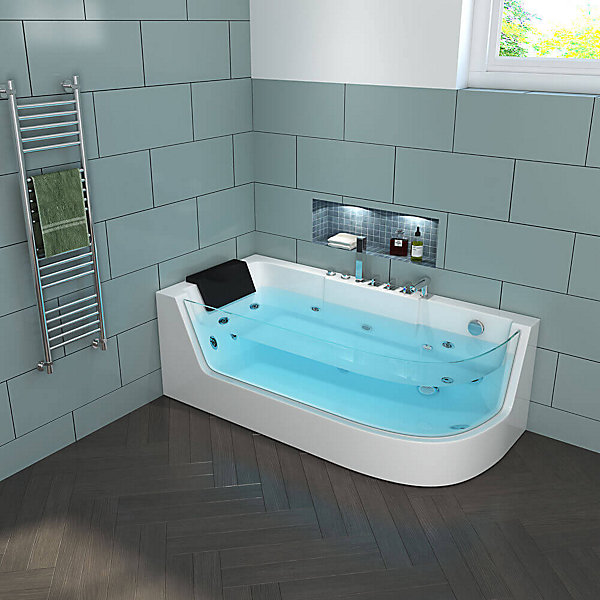 Baignoire balnéo CARICA droite