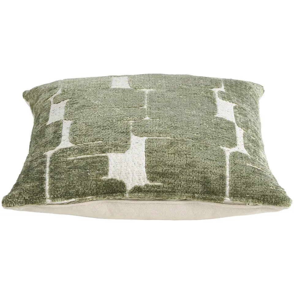 Sierkussen Beau - groen - 45x45 cm