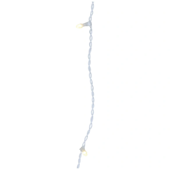 LED-Lichtervorhang, 13 m mit 96 LED, bernsteinfarben