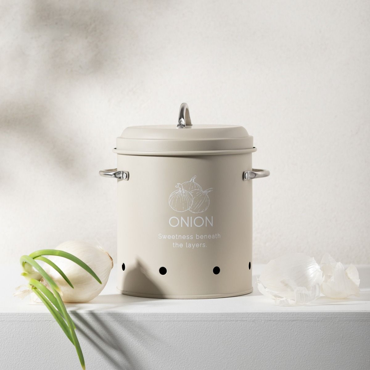 Pojemnik FLORA na cebulę 13,5x19,5 cm