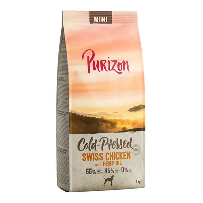 Purizon Cold-Pressed Mini Swiss Chicken with Hemp Oil