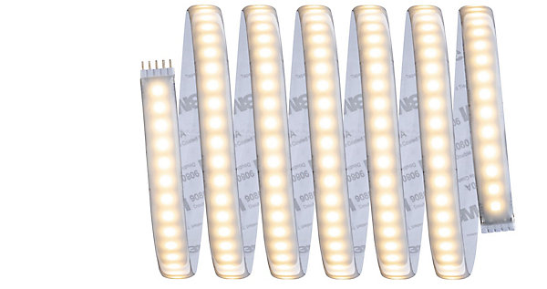 MaxLED 1000 Strip LED Extension 2,5m Blanc chaud revêtue 29W 1100lm/m 2700K