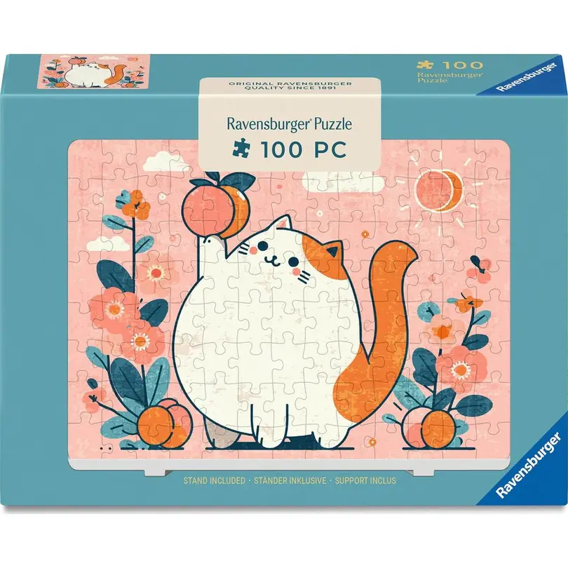 Puzzle 100-teilig Pfirsichträume