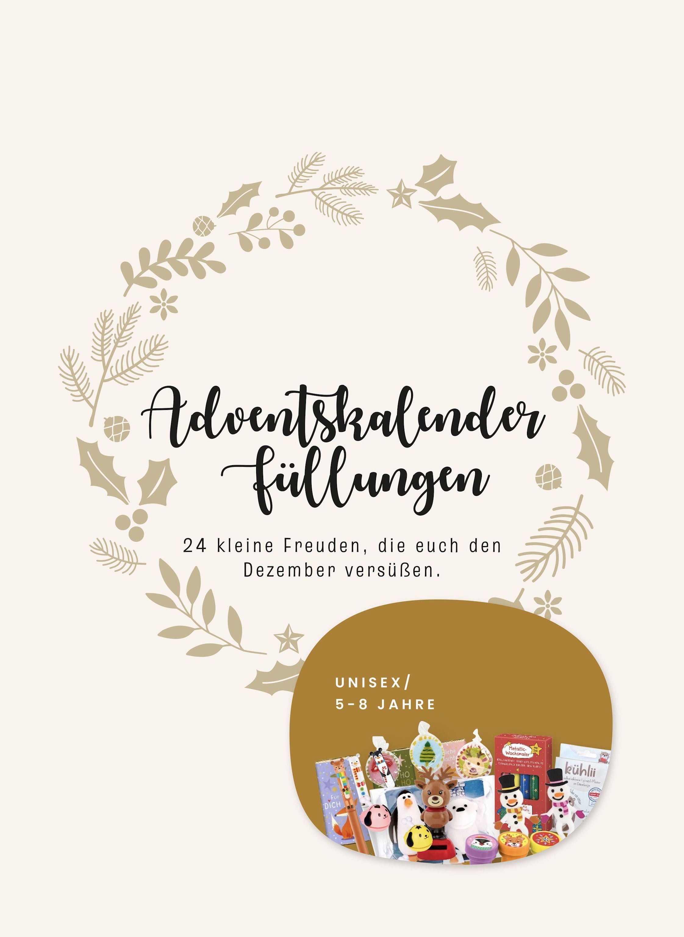 Korbmayer Adventskalender-Füllung Unisex, 5–8 Jahre