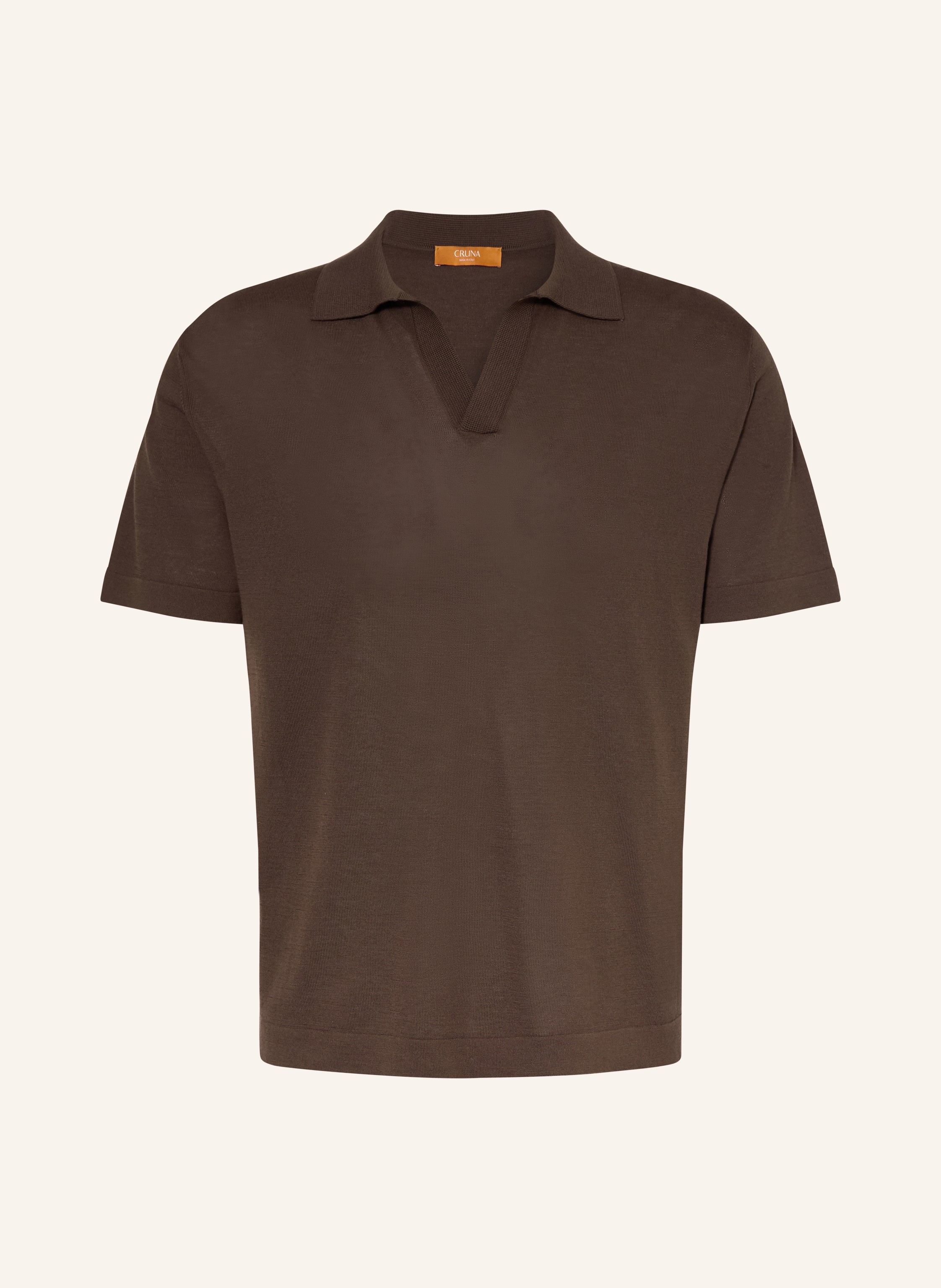 CRUNA Strick-Poloshirt