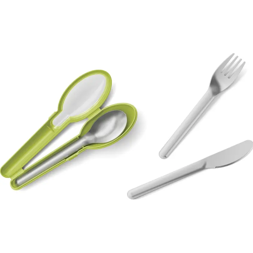 Besteckset 3-teilig Clip&Go