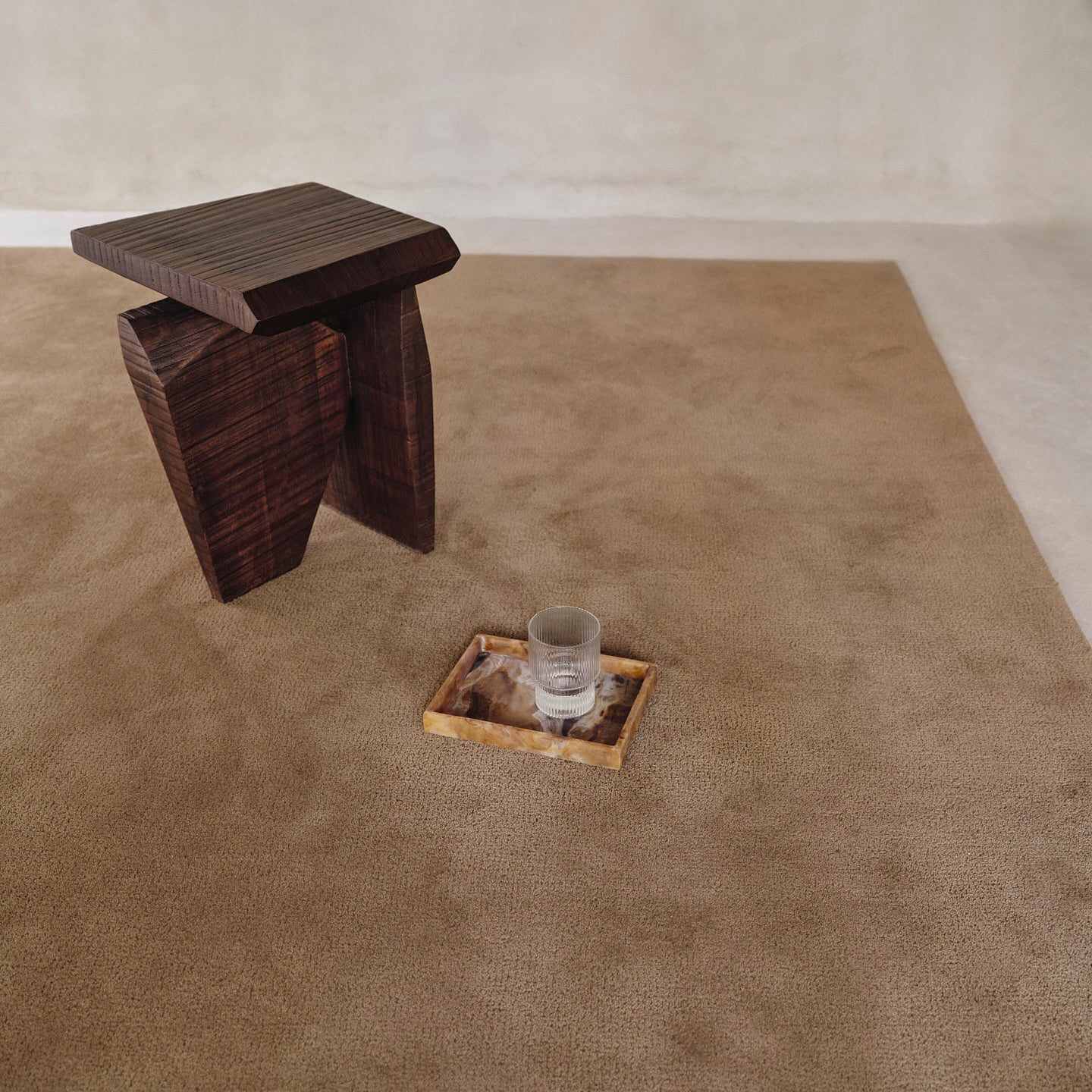 Ferm Living Stille Vloerkleed 160 x 250 cm - Toffee