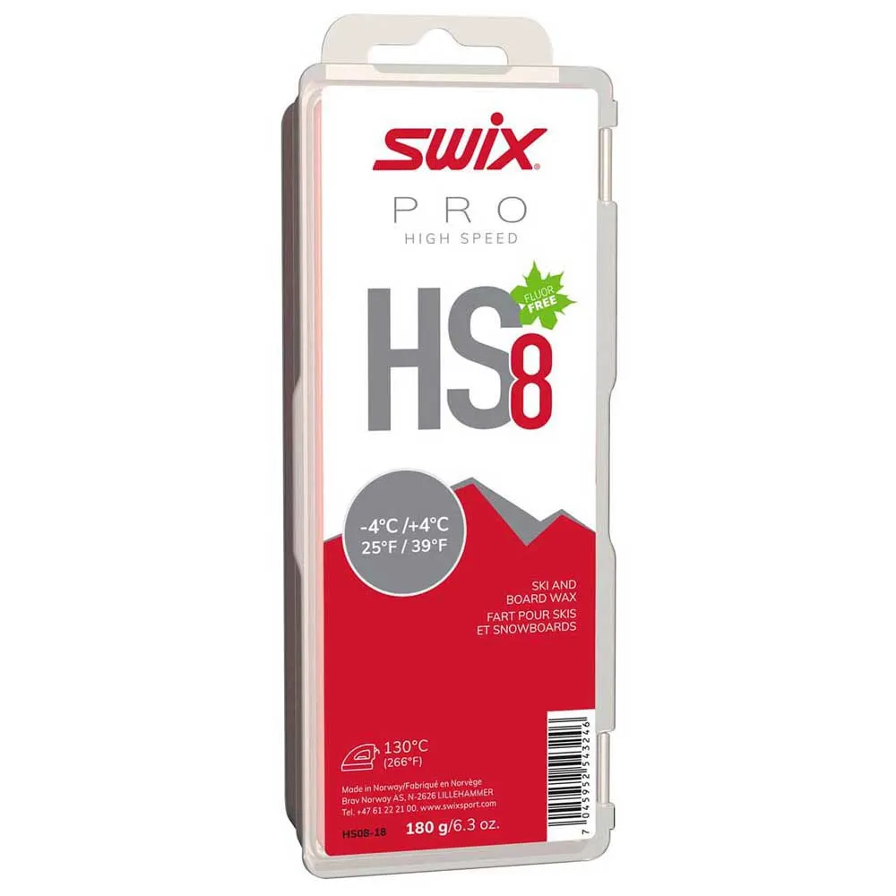 Swix HS8 -4ºC/ 4ºC 180 g wax