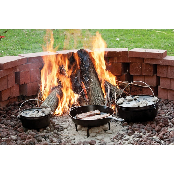 Dutch-Oven, BxL: 24,13 x 24,13 cm, gusseisen