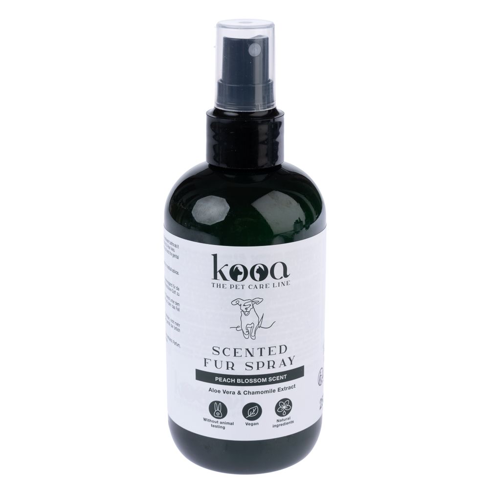 kooa Coat Spray with Peach Blossom Scent