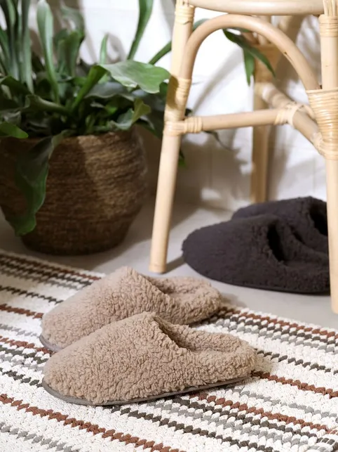 Hjemmesko KILLEBERG teddy str.36-45 assorteret