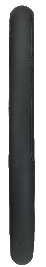 AutoTrends Faux Leather Golf Grip Steering Wheel Cover, Black