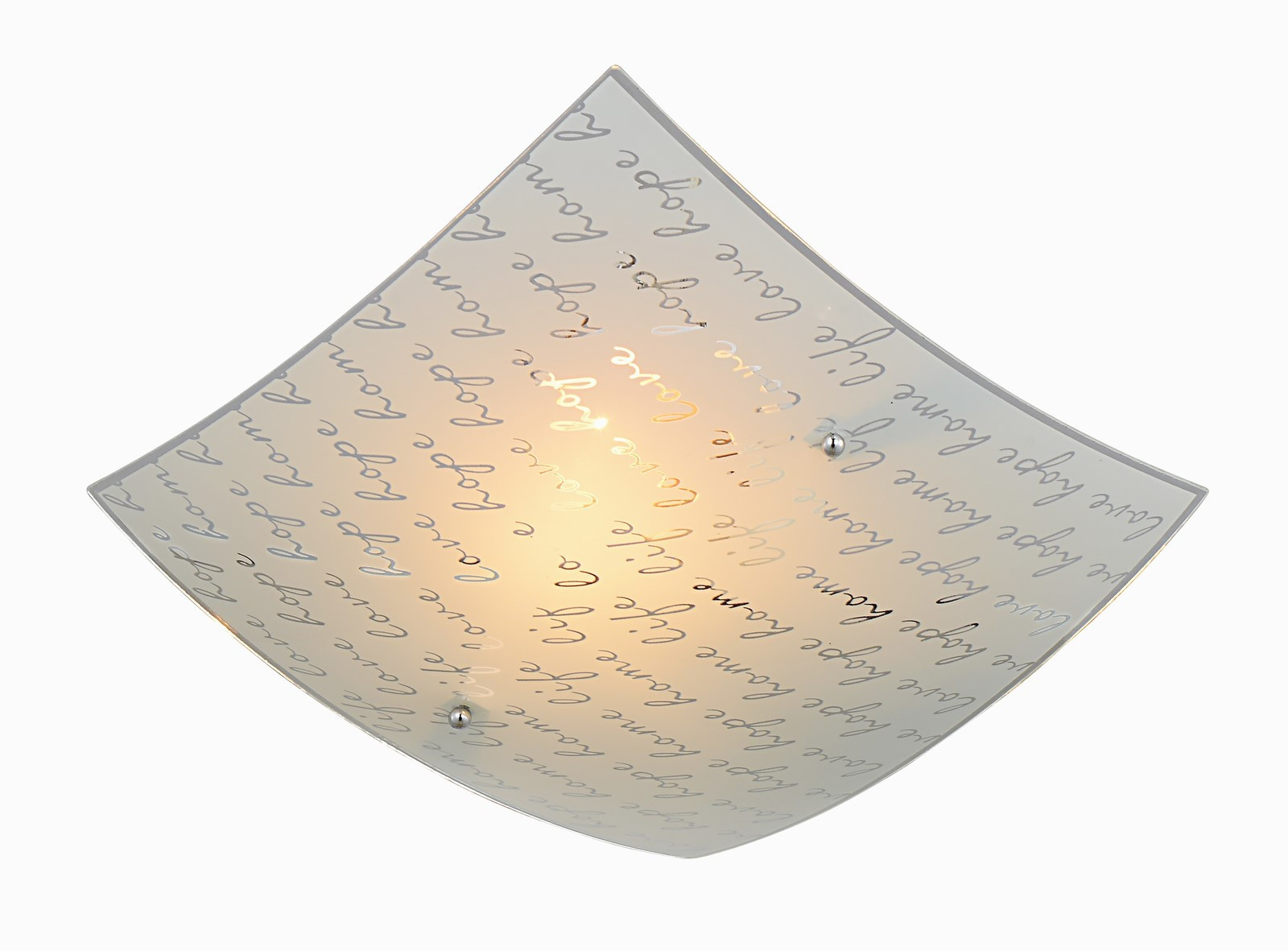 Plafon biały kwadratowy 30cm SIGNA 1xE27x40W IP20 Trio