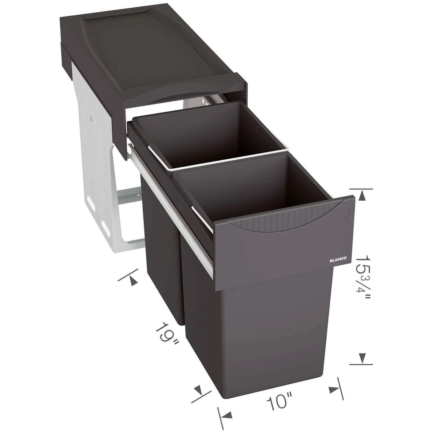 Blanco 526376 Botton II Under the Kitchen Sink Cabinet Organizer