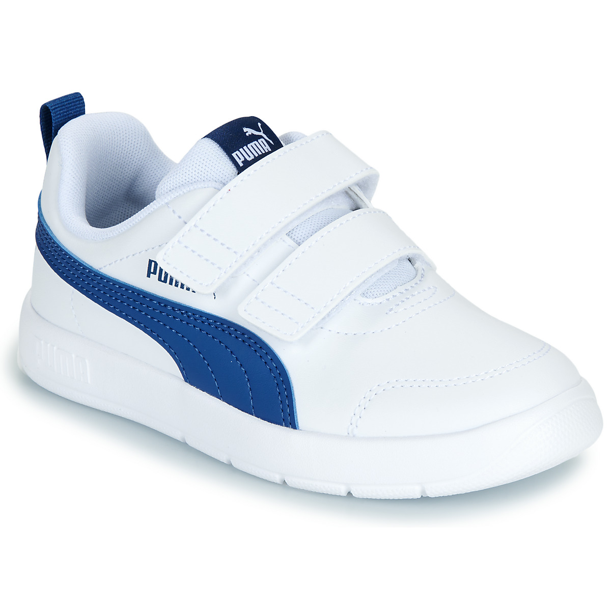 Puma - Courtflex V3 V PS - White / Blue