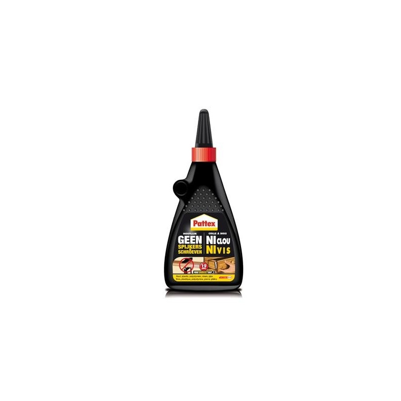 Colle à bois Ni Clou Ni Vis 200 g PATTEX