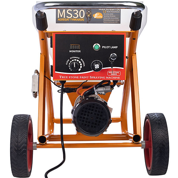 Machine à Projeter MaxStream30 - 3000W, Débit 16 L/min, Cuve 50L, Pour Enduits, Mortiers, Ragréages, Certifié CE