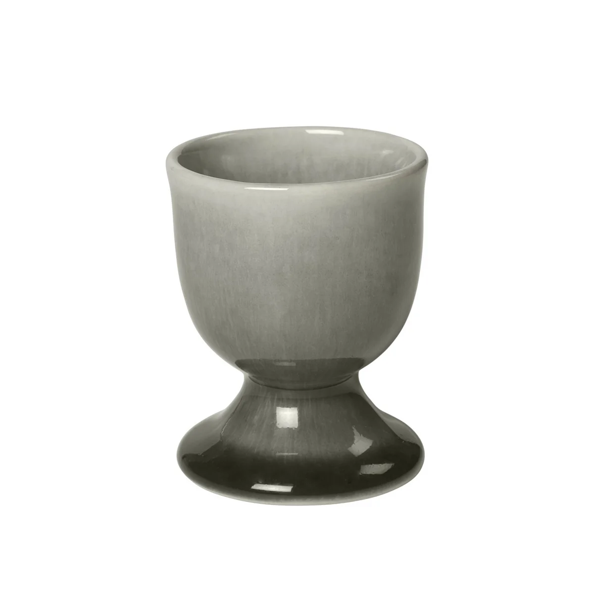 Broste Copenhagen - Nordic Rain Eierbecher, Ø 5 cm x H 6.5 cm, grau