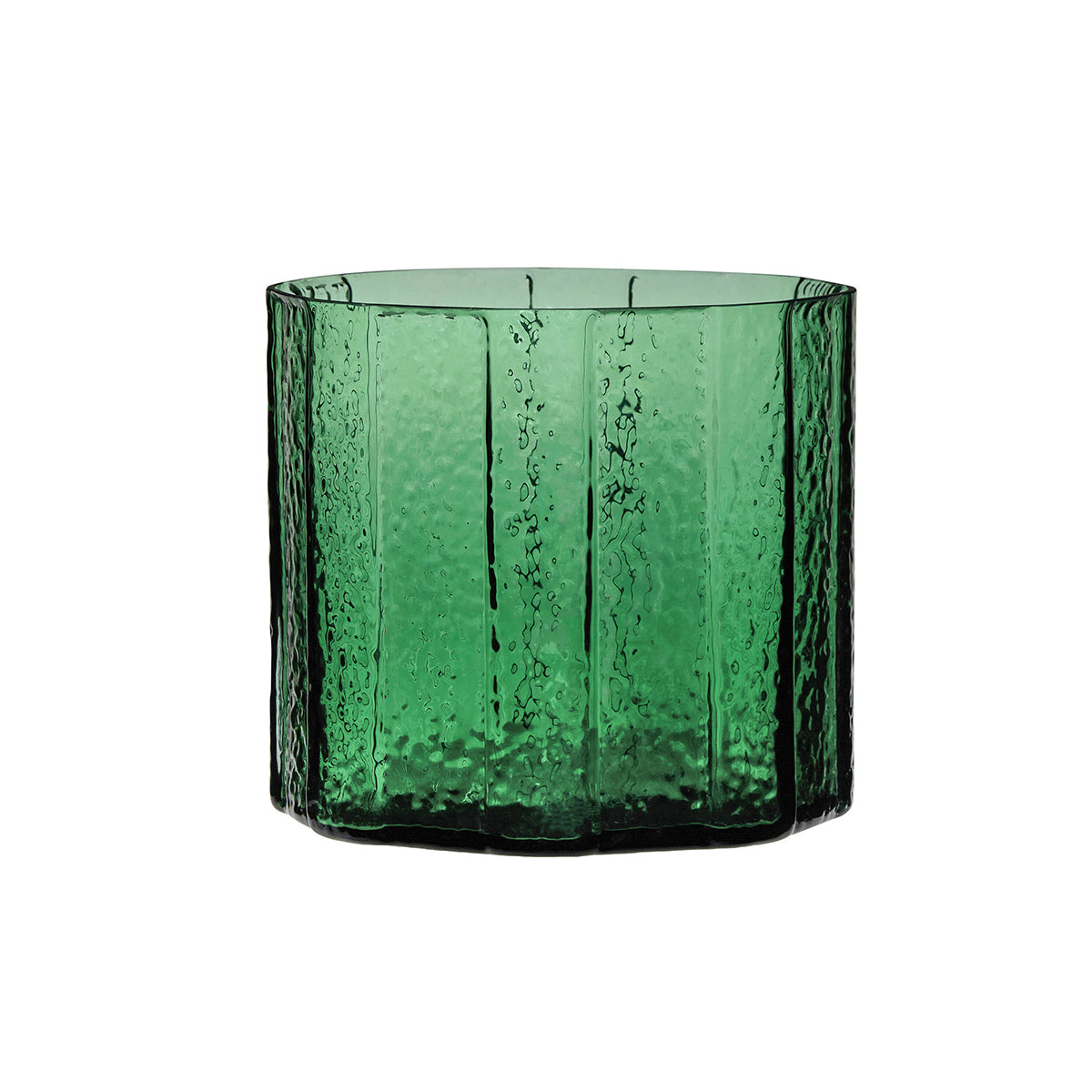 Hübsch vaas Emerald - glas - ø23xh20cm